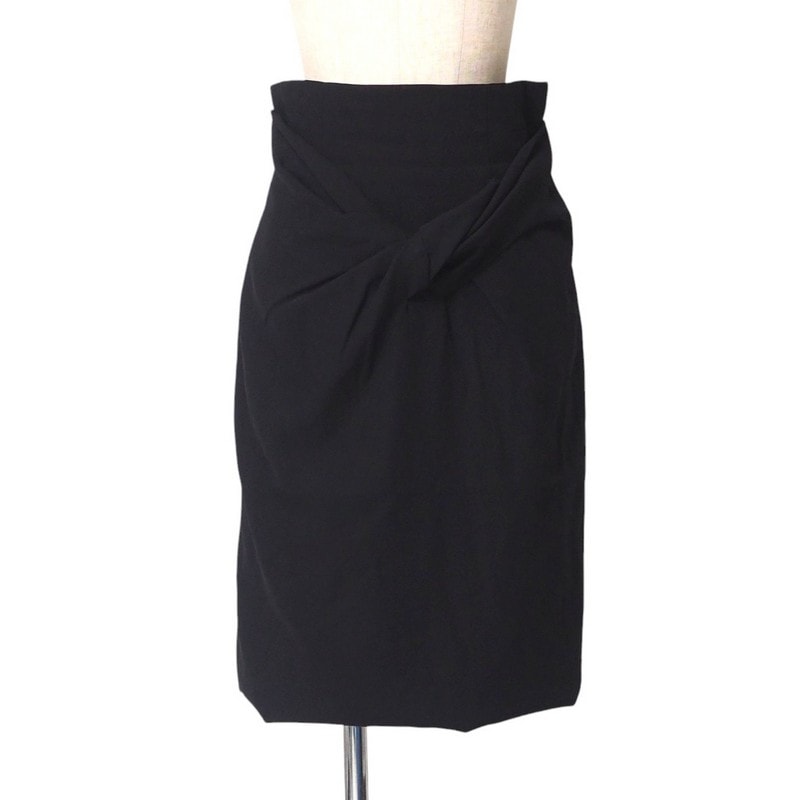 ■美品■COMME des GARCONS コムデギャルソン ヴィンテージ スカート サイズM ねじれ 捻れ ハイウエスト ウール ブランド古着【中古】20250227/RA3587