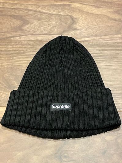 Supreme Overdyed Beanie "Black"(20SS)