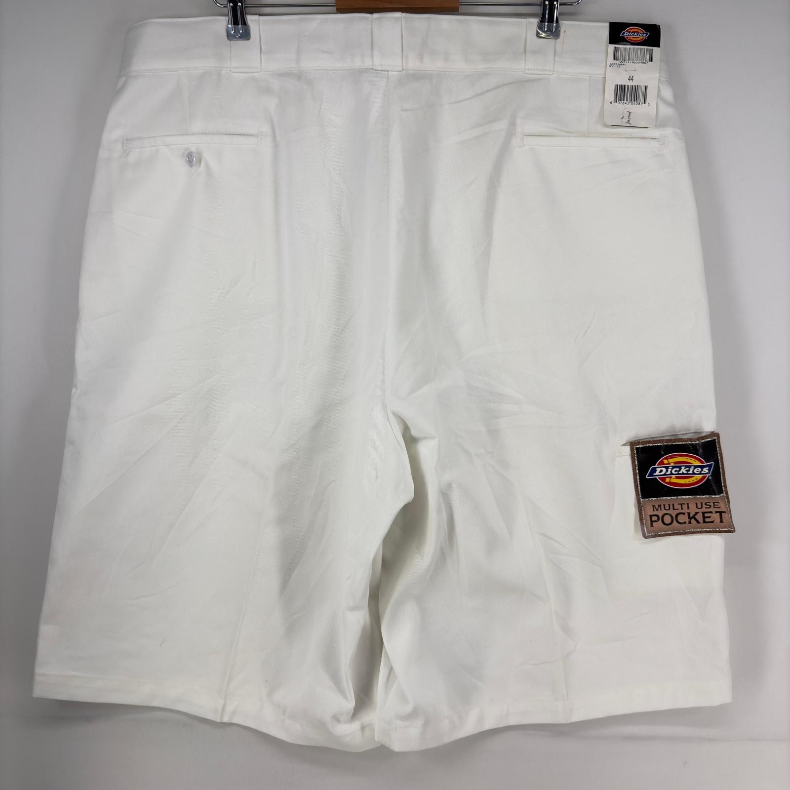 古着 デッドストック ディッキーズ Dickies ショートパンツ ハーフパンツ ワーク カラー タグ付き 大きいサイズ w44 ホワイト系 メンズ