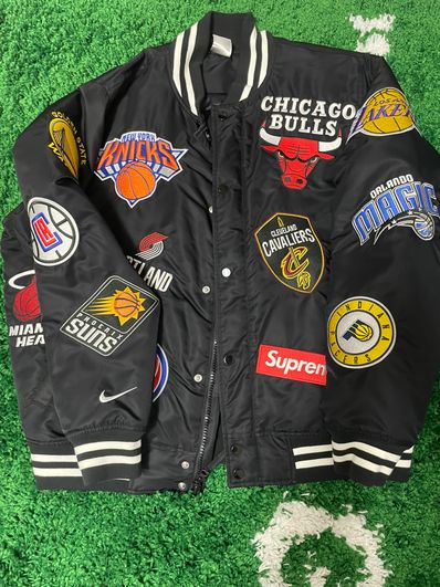 Supreme / Nike®/NBA Teams Warm-Up Jacket "Black"