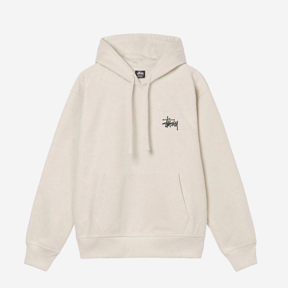 Stussy BASIC STUSSY HOOD "Putty"