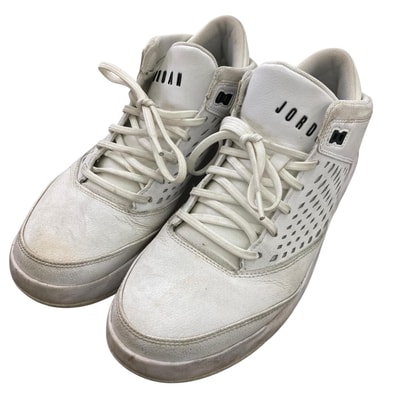 186001 現状品 NIKE ナイキ Air Jordan Flight Origin 4 ジョーダン フライト オリジン スニーカー 28.5cm 921196-100 ホワイト メンズ