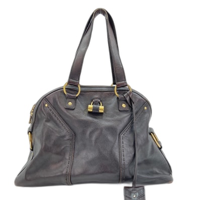 イヴ・サンローラン YSL ミューズ ハンドバッグ【中古】