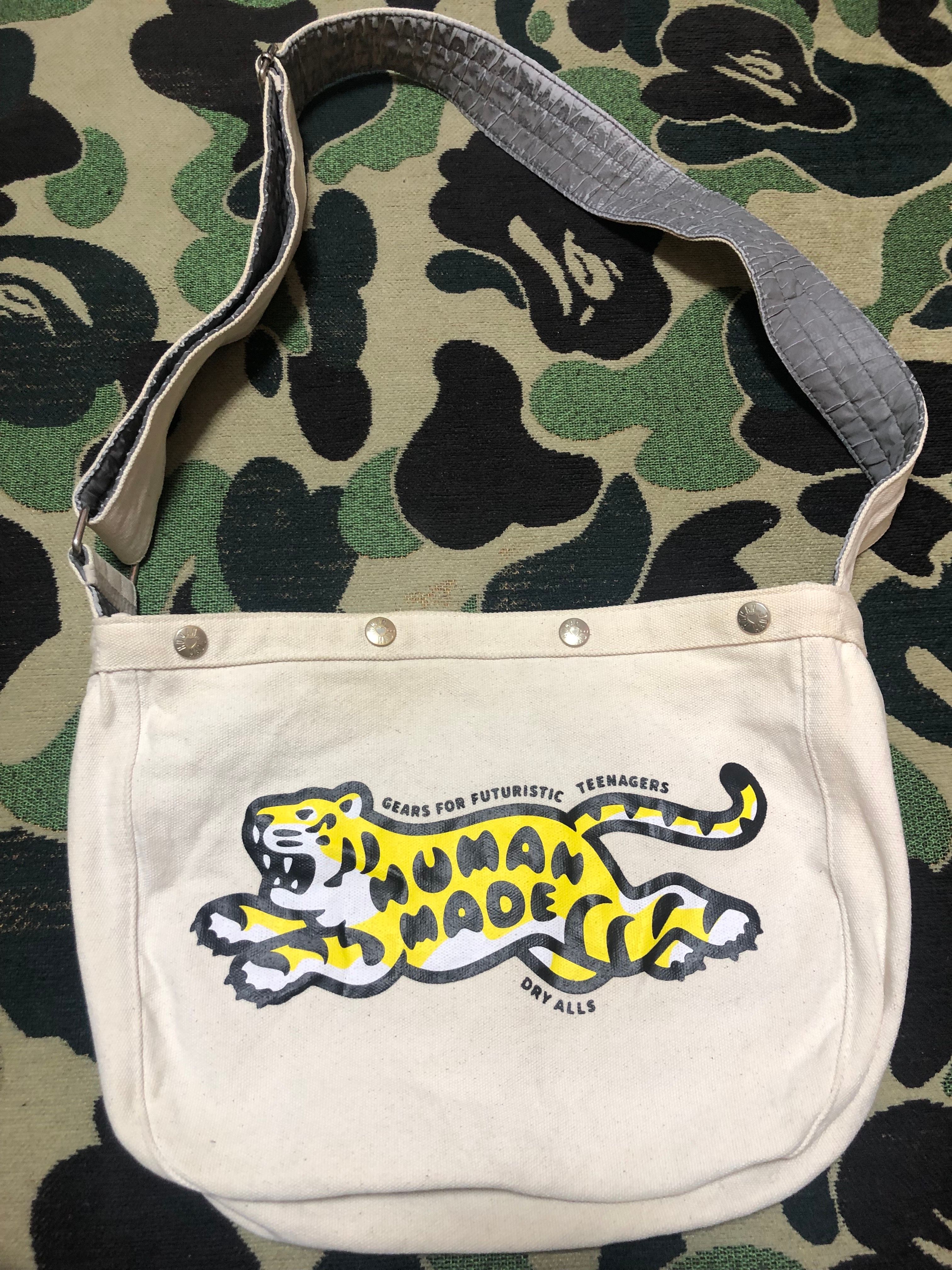 HUMAN MADE Paperboy Bag "White"