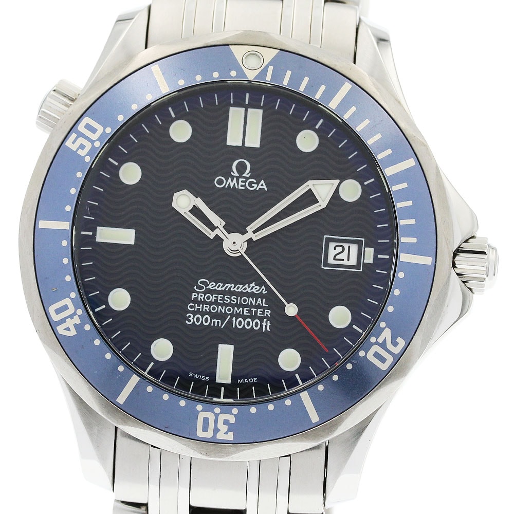 オメガ シーマスター300 デイト 2531.80 メンズ 【中古】