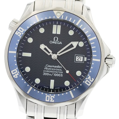 オメガ シーマスター300 デイト 2531.80 メンズ 【中古】