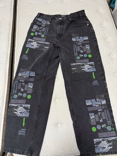 thisisneverthat x UNDERCOVER Denim Pants "Black"
