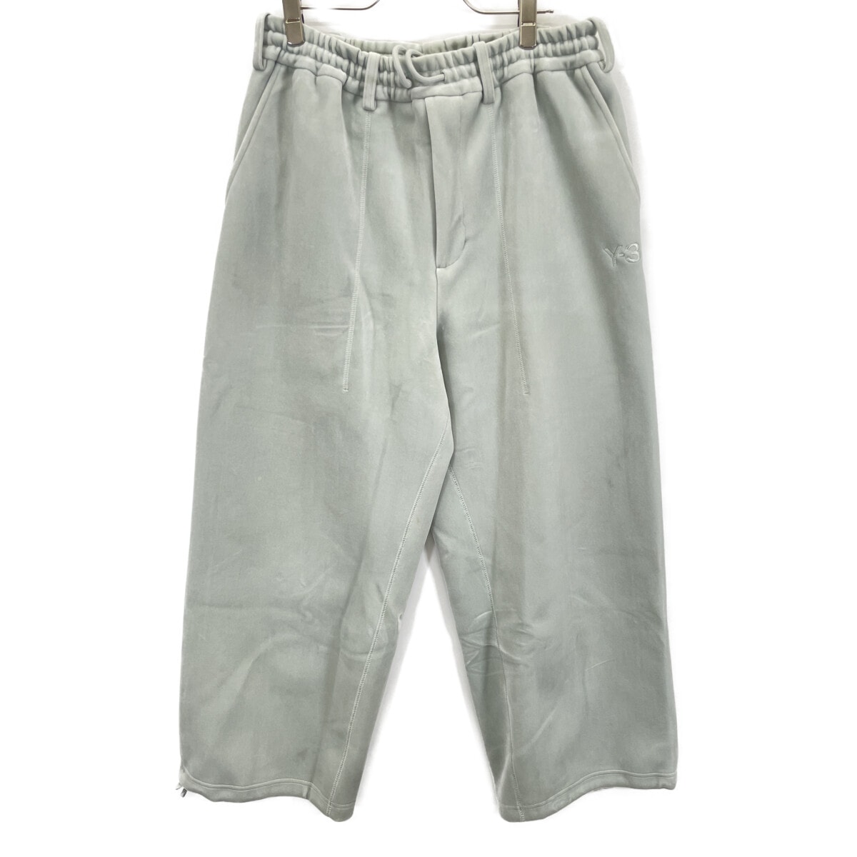 ワイスリー ワンダーシルバー 23AW IQ1829 ベルベット カフ パンツ XS
