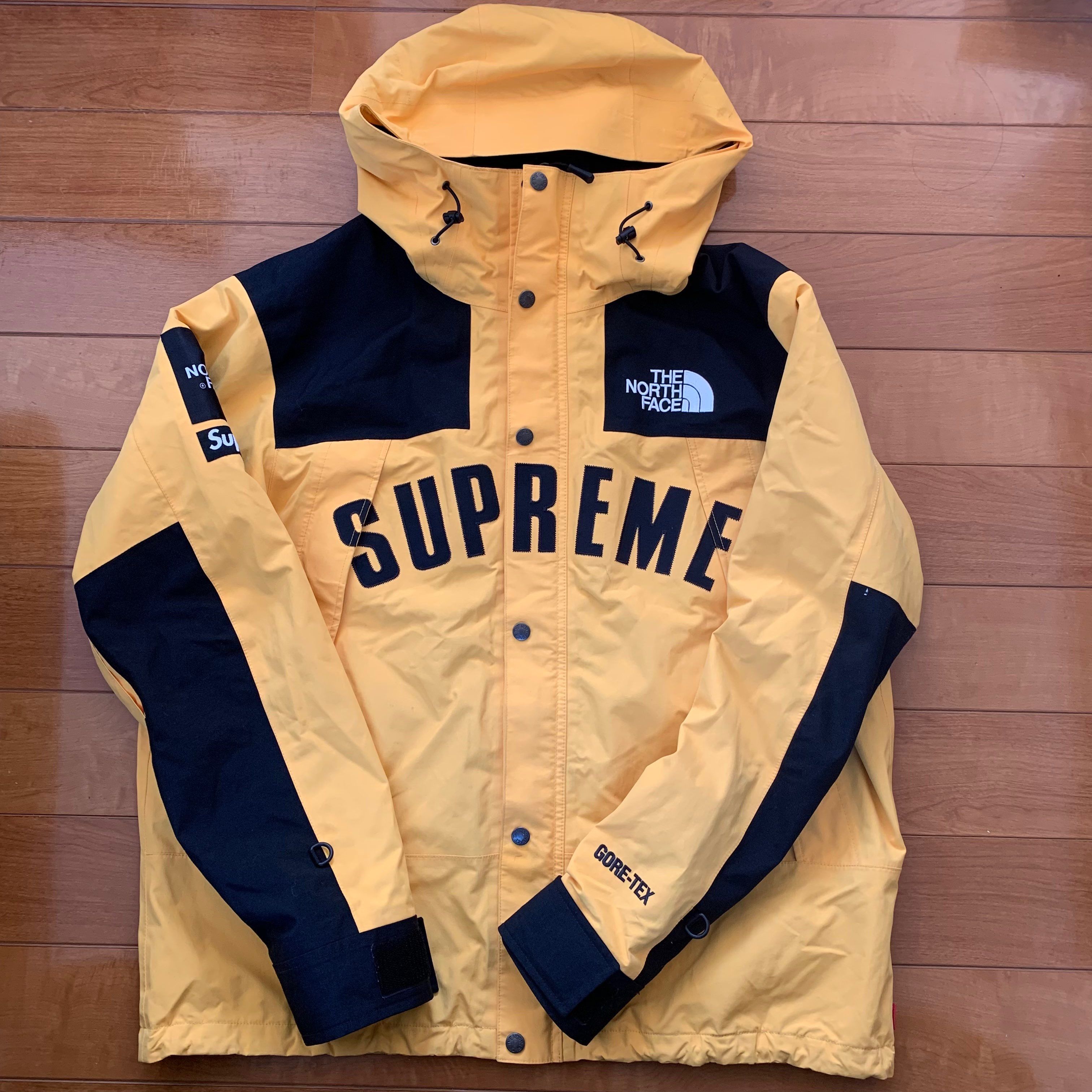 Supreme x The North Face Arc Logo Mountain Parka "Yellow"