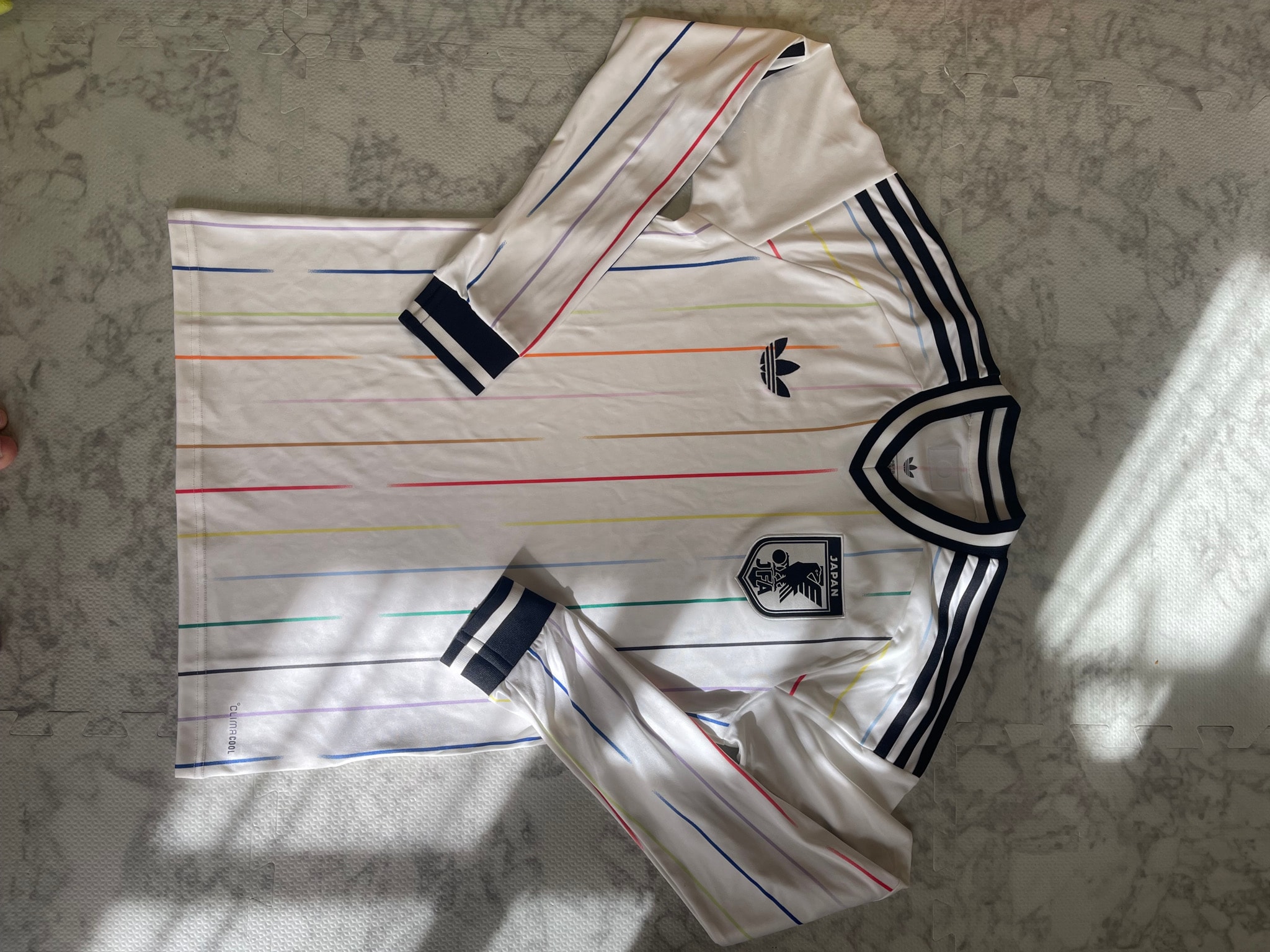 adidas Japan National Team 2026 Away Replica Jersey Long Sleeve "OffWhite/Black"
