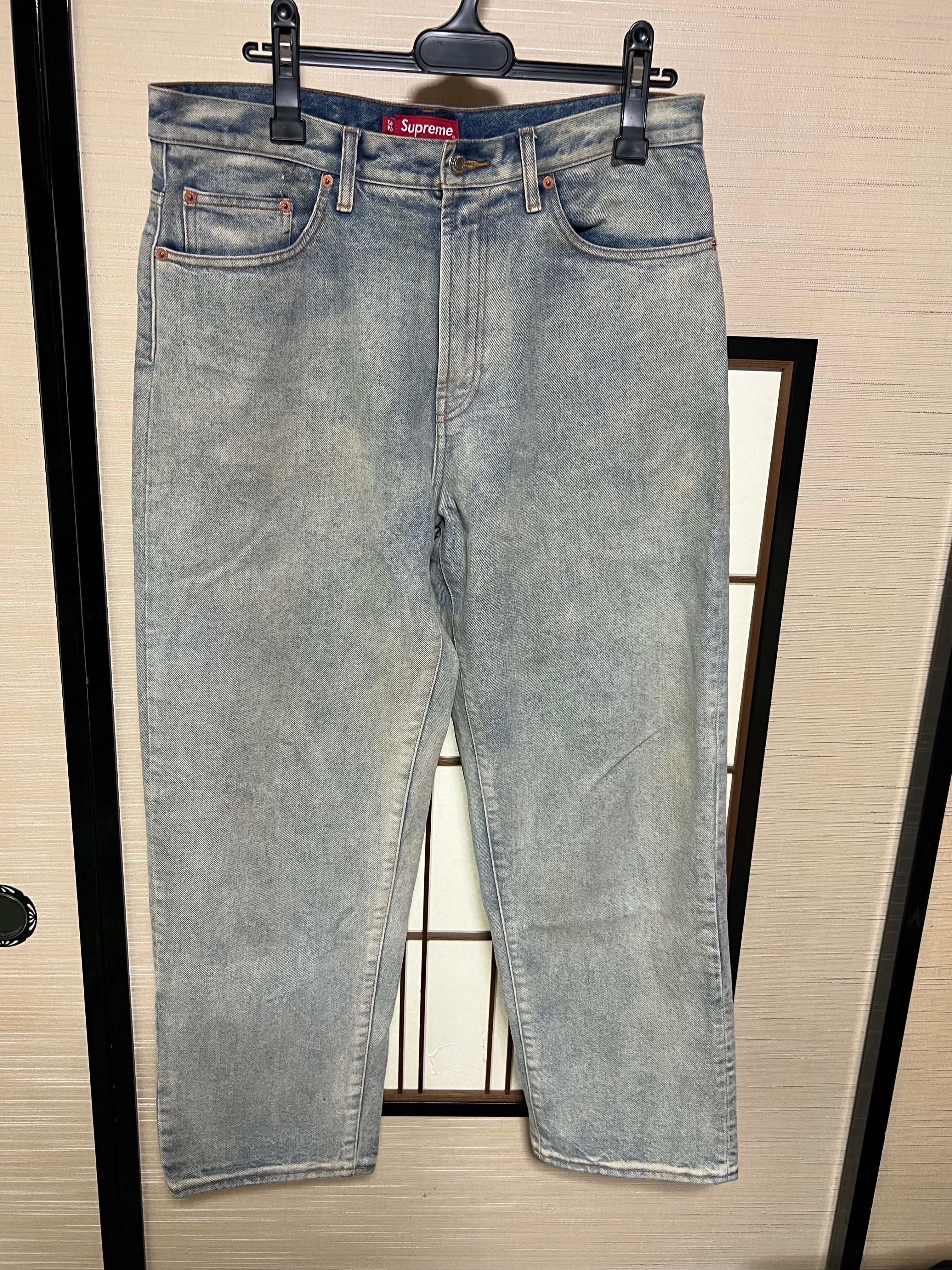 Supreme Baggy Jean "Dirty Indigo" (23SS)
