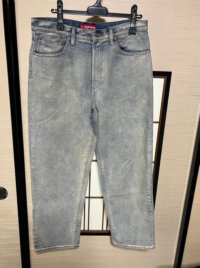 Supreme Baggy Jean "Dirty Indigo" (23SS)