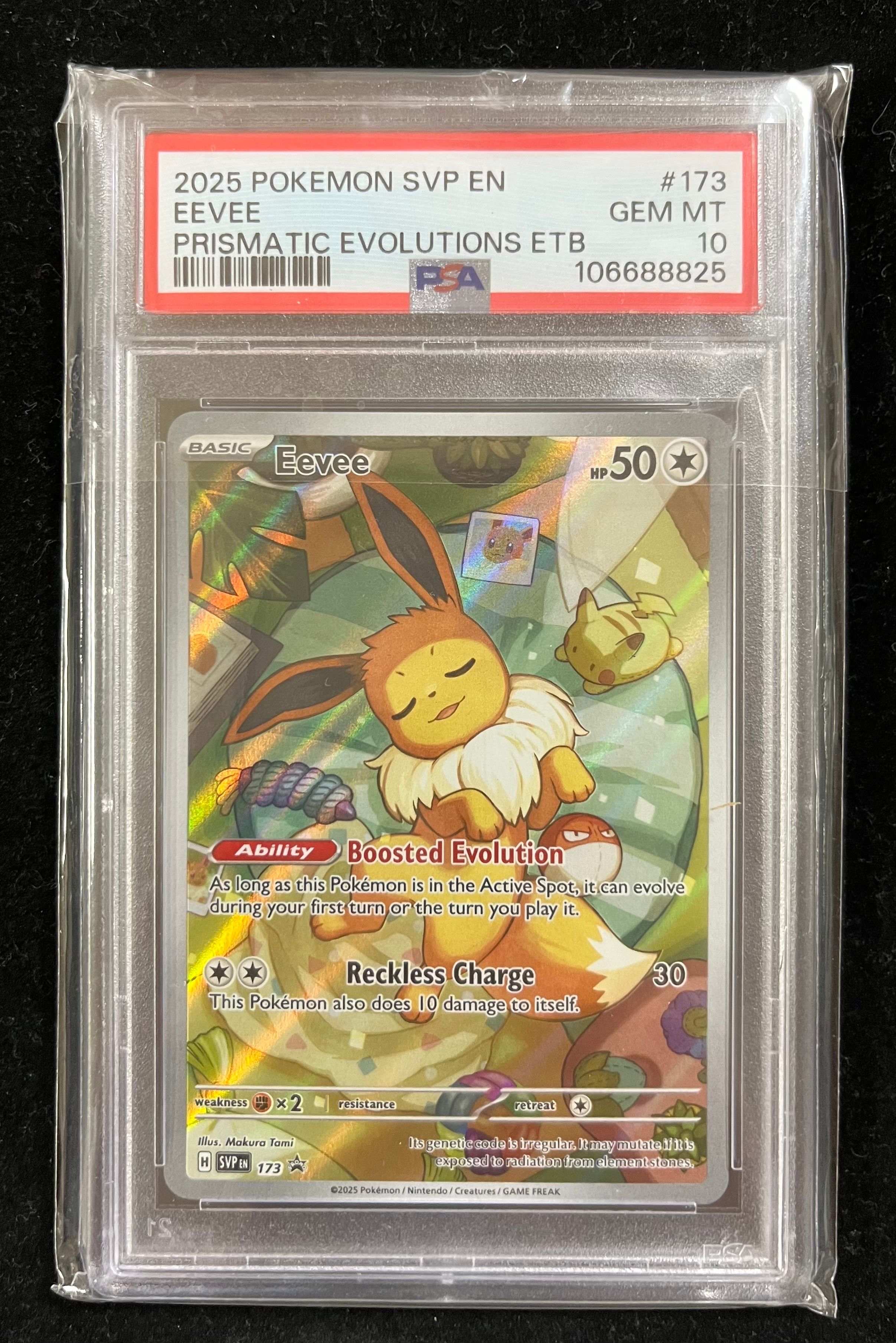 イーブイ P [SVP EN 173]【英語版】(スカーレット&バイオレット「プリズマティックエボリューションズ エリートトレーナボックス」)