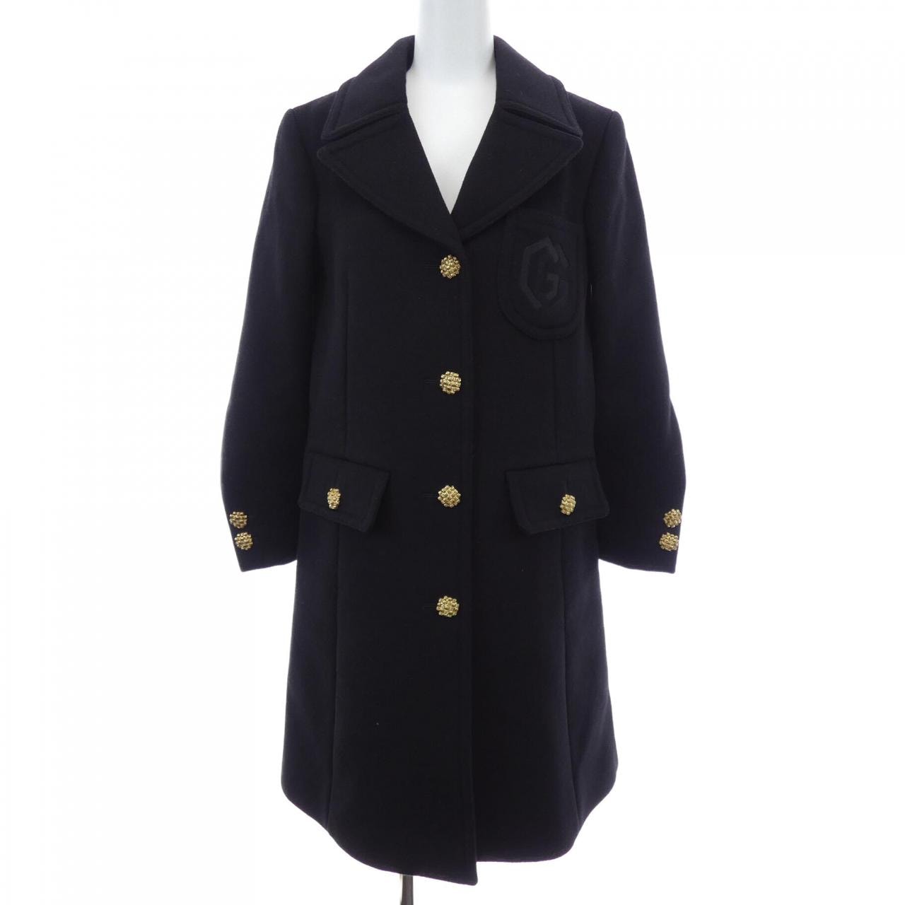 グッチ GUCCI ダブルG エンブロイダリー 657054 ZAG3M コート