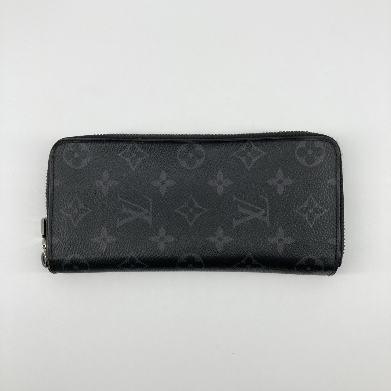 LOUIS VUITTON(ルイ・ヴィトン) ヴェルティカル ジッピーウォレット モノグラム エクリプス キャンバス M62295 長財布 ブラック×シルバー