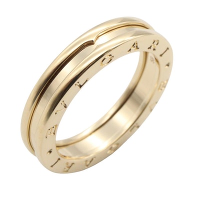 ブルガリ BVLGARI B-zero1 ビーゼロワン リング 1バンド リング・指輪 ジュエリー K18(イエローゴールド) メンズ レディース ゴールド系 【中古】