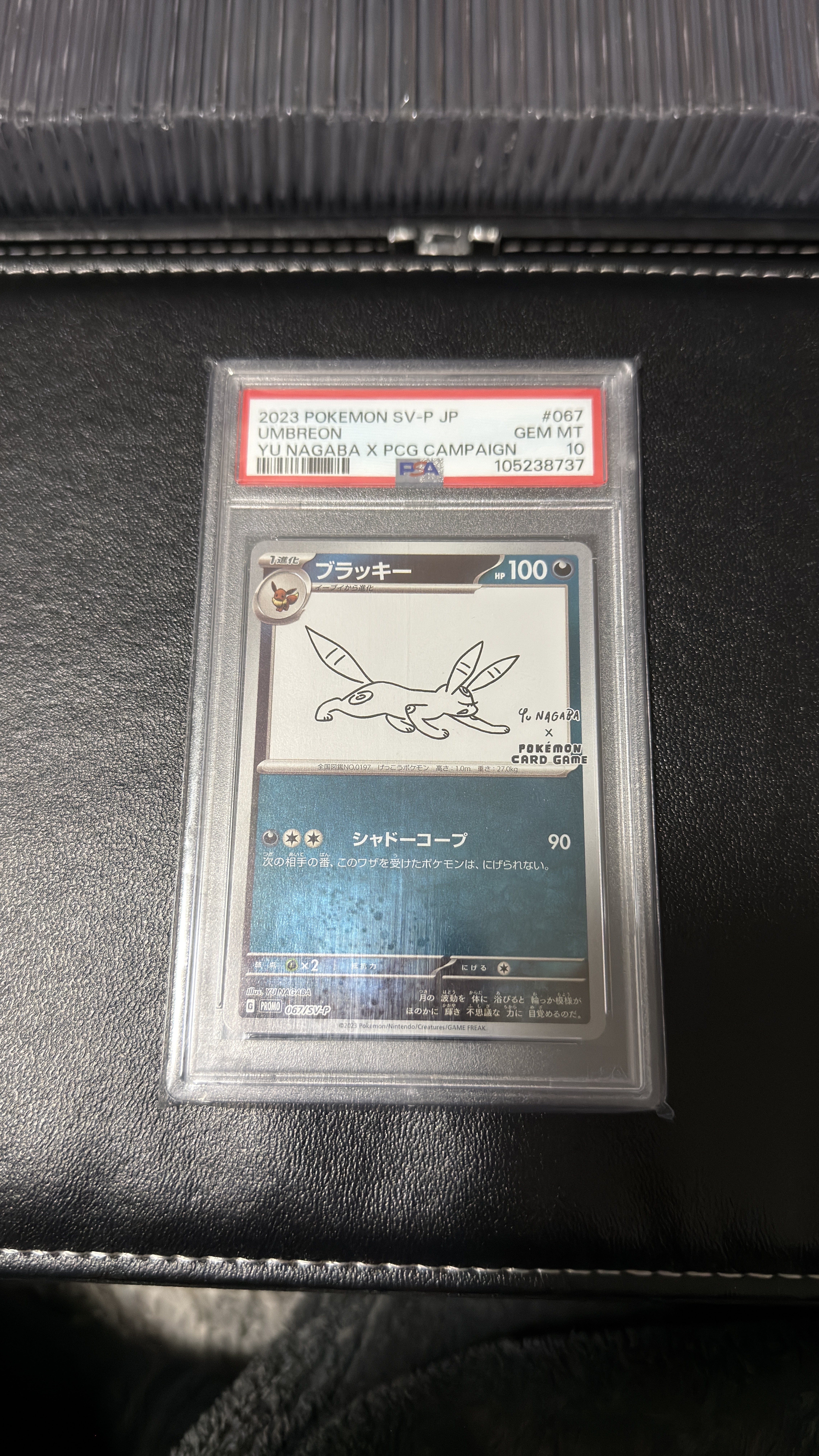 ブラッキー: プロモ (ナガバブラッキー) [SV-P 067](「YU NAGABA×ポケモンカードゲーム」プロモーションカード「SV-P」)