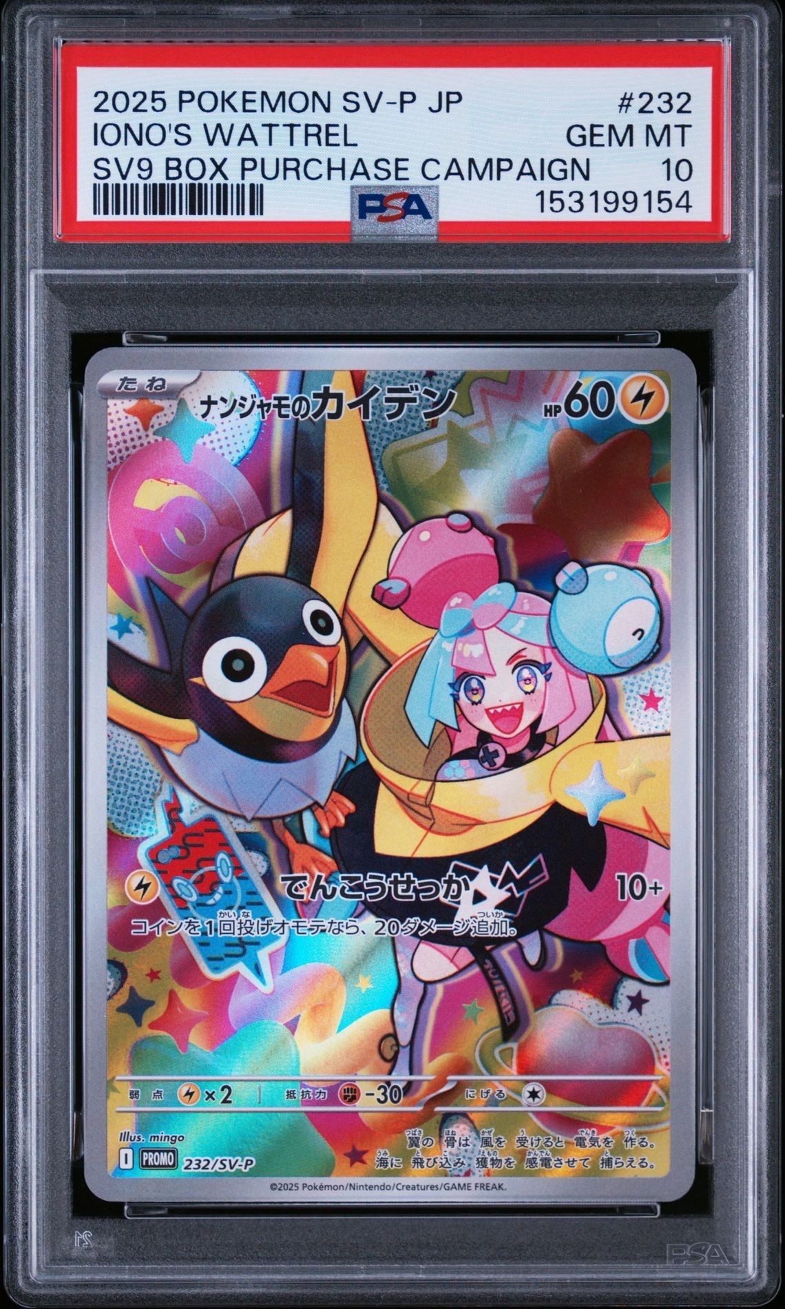 PSA10】ピカチュウ: プロモ[S-P 227](プロモーションカード 「ポケモン