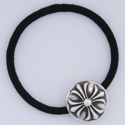 Chrome Hearts Cross Ball Hair Band "Black"