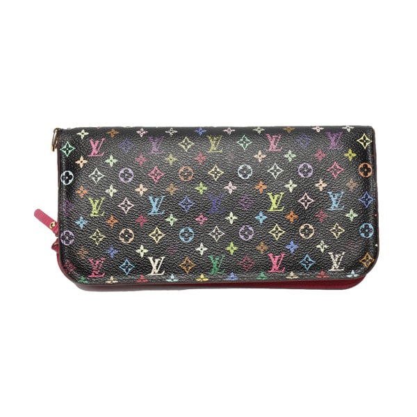 ルイヴィトン LOUIS VUITTON ファスナー付き小銭入れ M93754 モノグラム・マルチカラー 長財布