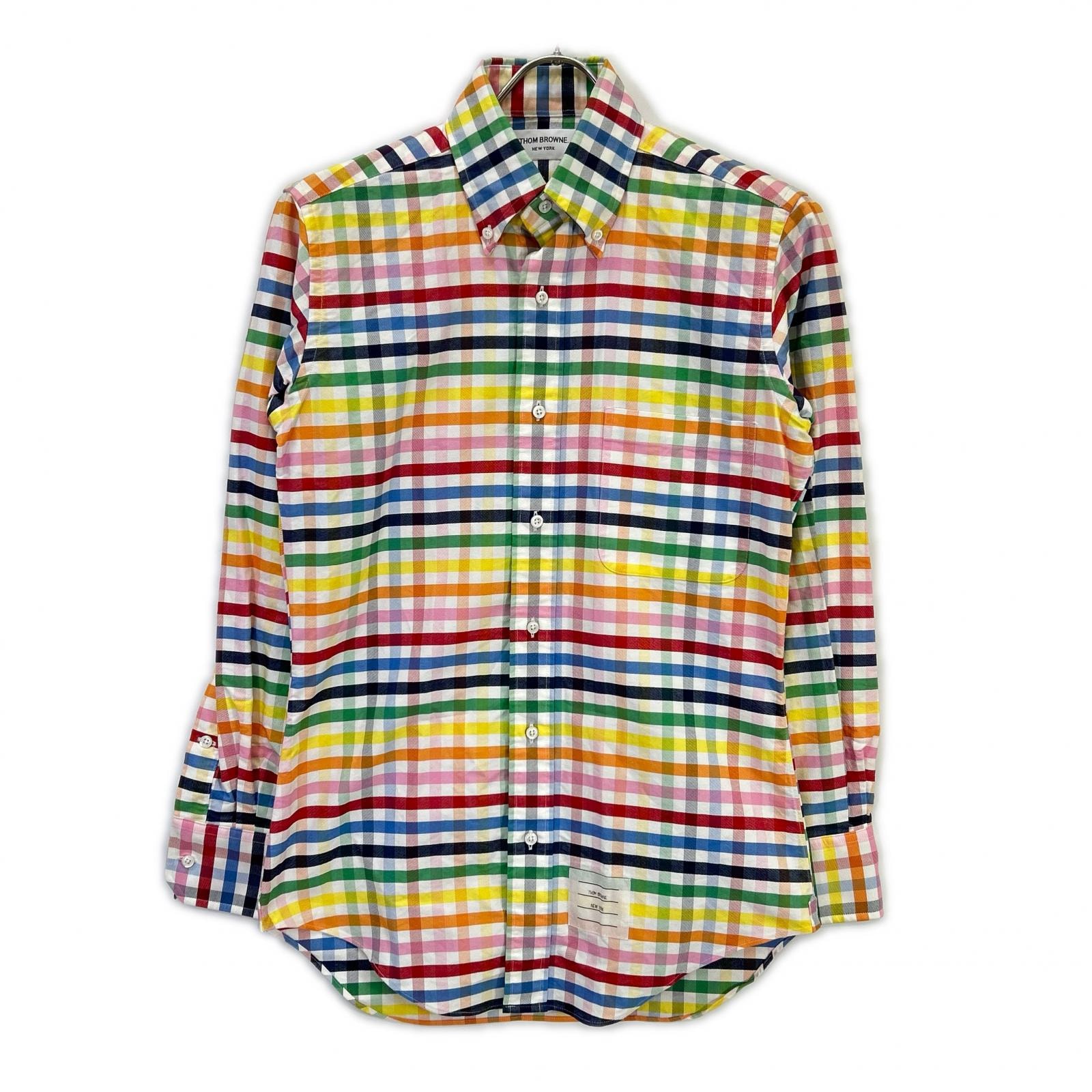 トムブラウン マルチカラー BDシャツ