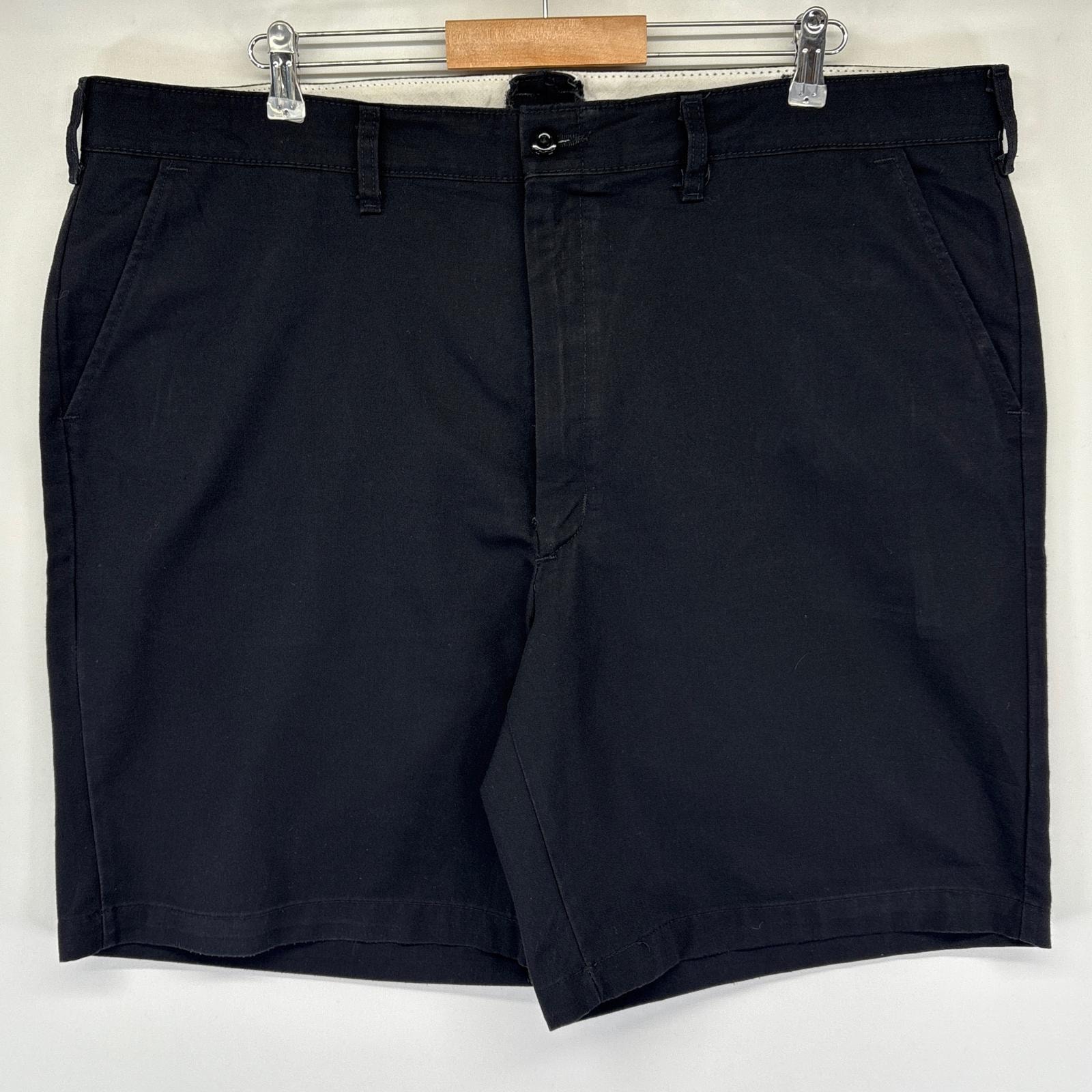 古着 レッドキャップ RED KAP ショートパンツ ワーク ハーフ ショーツ ワンポイントロゴ 大きいサイズ w44  ブラック メンズ