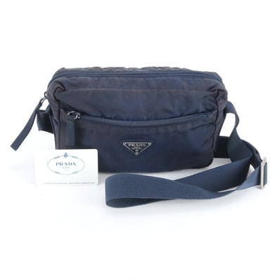 プラダ テスート ナイロントライアングルロゴ B9061 ショルダーバッグ