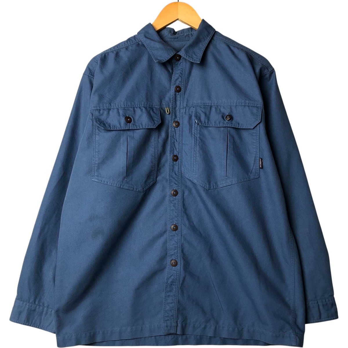 古着 00年代 パタゴニア Patagonia 81970SP2003 長袖 ポリコットンシャツ ボックスシャツ メンズS相当/eaa575314