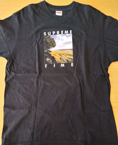 Supreme Time Tee "Navy"