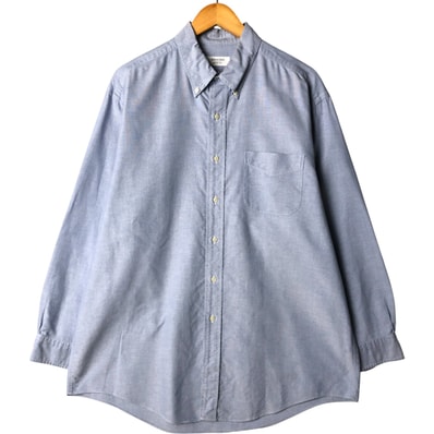 古着 ブルックスブラザーズ Brooks Brothers BROOKS BASICS 長袖 ボタンダウンシャツ メンズXL相当/eaa585286
