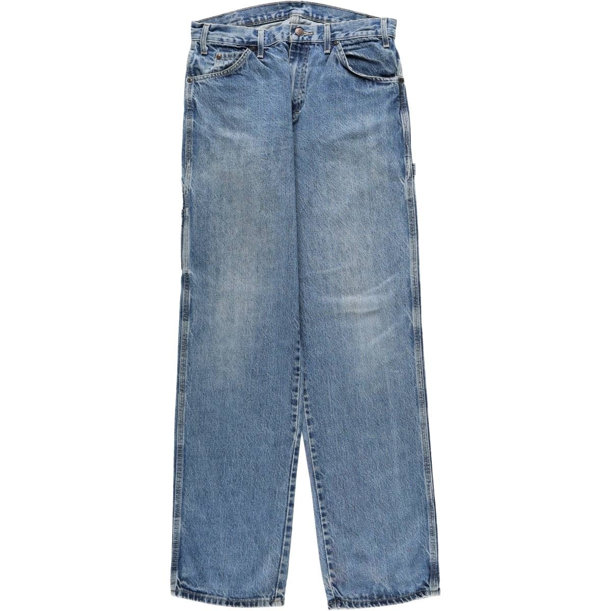 古着 ディッキーズ Dickies デニムペインターパンツ メンズw32相当/eaa664114
