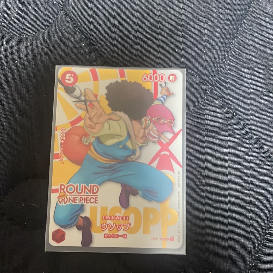 ウソップ UC [OP11-003](プロモーションカード「ラウンドワン プロモーションパック」)