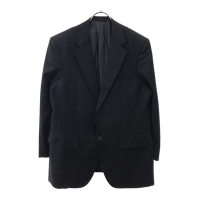 BURBERRY LONDON バーバリーロンドン ウールブレンド ストライプ テーラードジャケット 51-AB3-A923-1B ブラック サイドベンツ