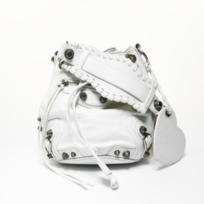 バレンシアガ BALENCIAGA ル カゴール XS バケット ショルダーバッグ【中古】