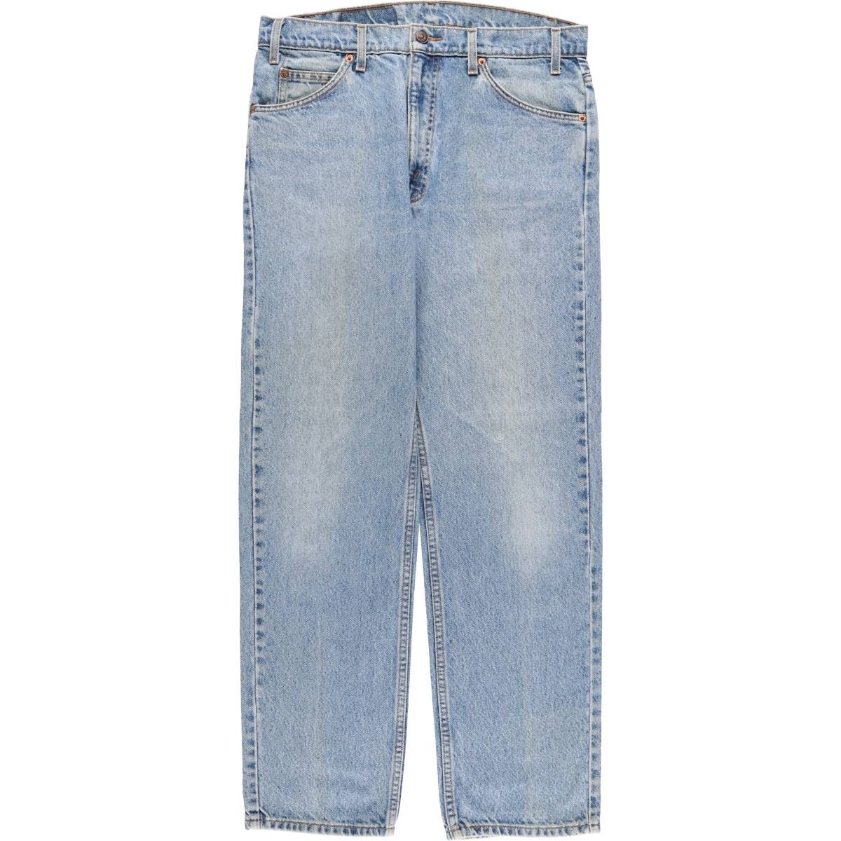 古着 90年代 リーバイス Levi's 505 REGULAR FIT STRAIGHT LEG オレンジタブ テーパードデニムパンツ メンズw34相当 ヴィンテージ/eaa567432