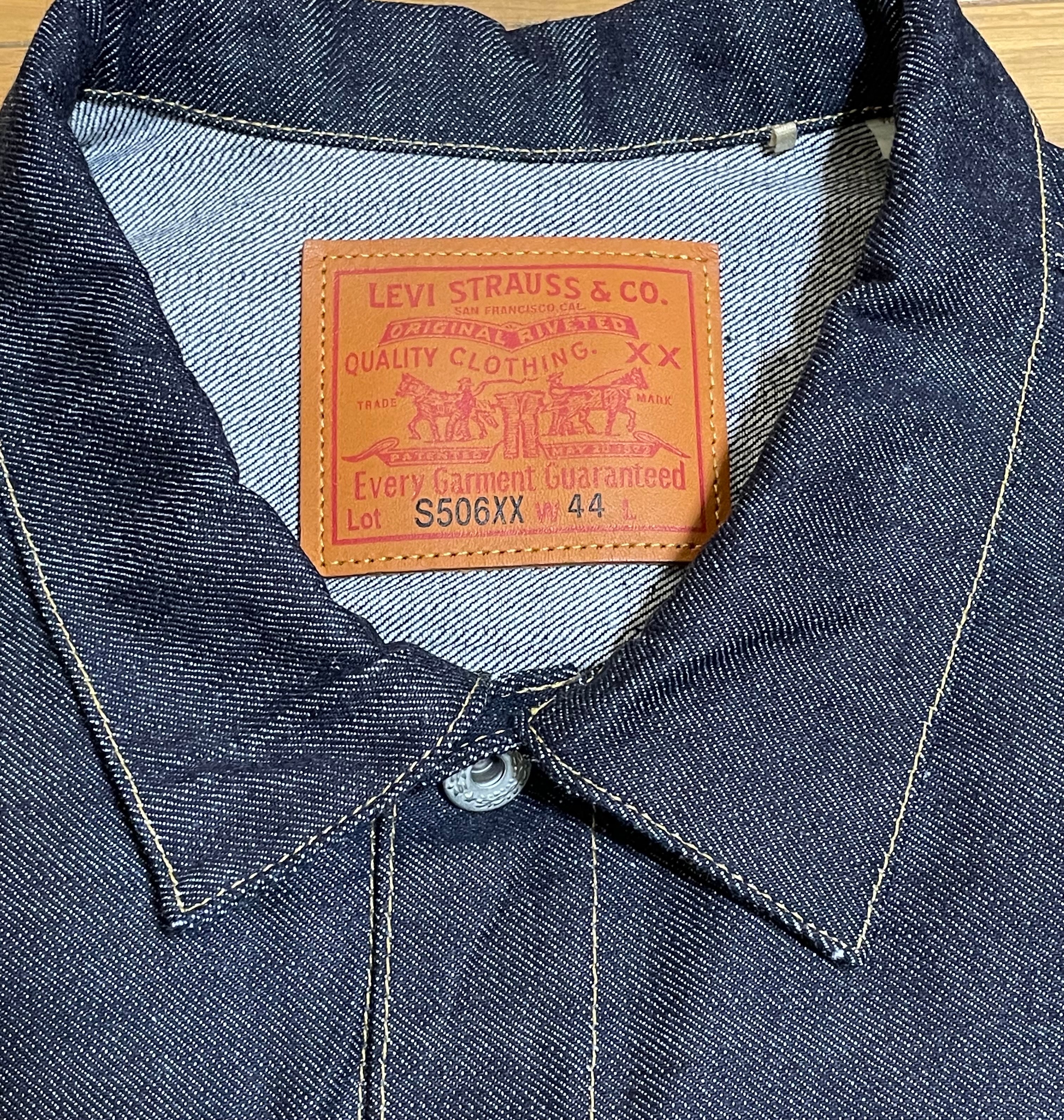 LEVI'S Vintage Clothing S506XX 1944 Jacket "Indigo"