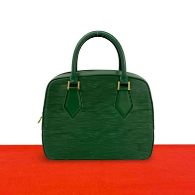 LOUIS VUITTON ルイヴィトン サブロン エピ レザー ハンドバッグ グリーン
480-7