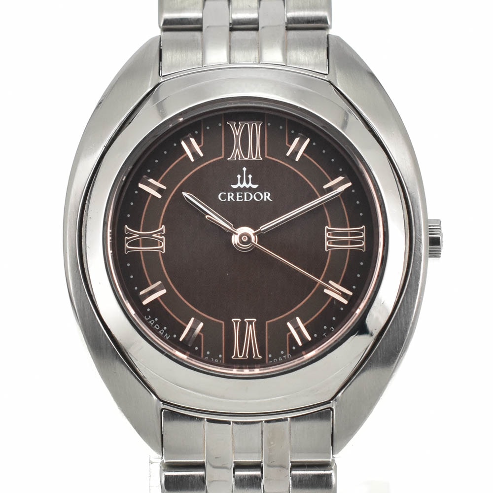 値下 セイコー SEIKO 4J81-0AN0/GSAS053 クレドール クォーツ レディース 良品 R#141323