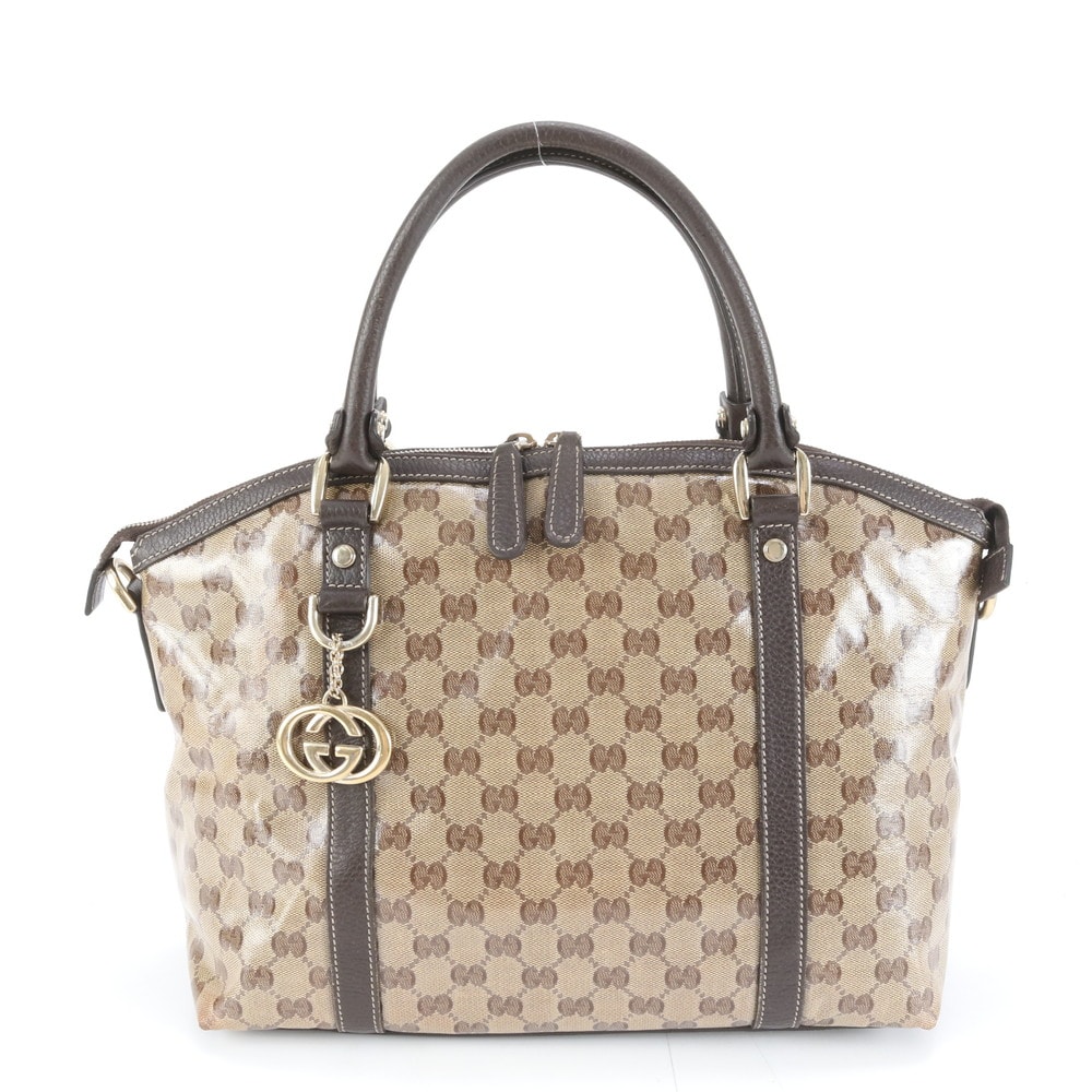 ■美品 グッチ GGクリスタル 341503 トート バッグ