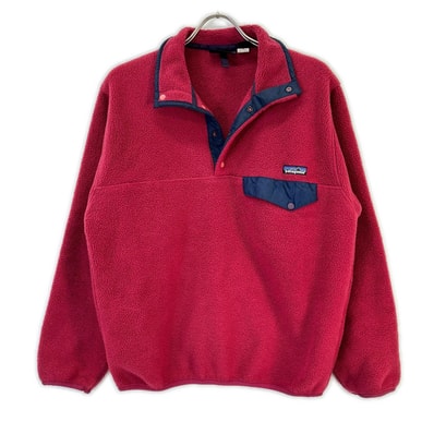 パタゴニア 90S ジャマイカ製 レッド シンチラスナップT S