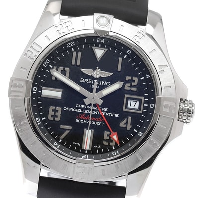 ☆美品 ブライトリング アベンジャーII GMT A32390 メンズ 【中古】