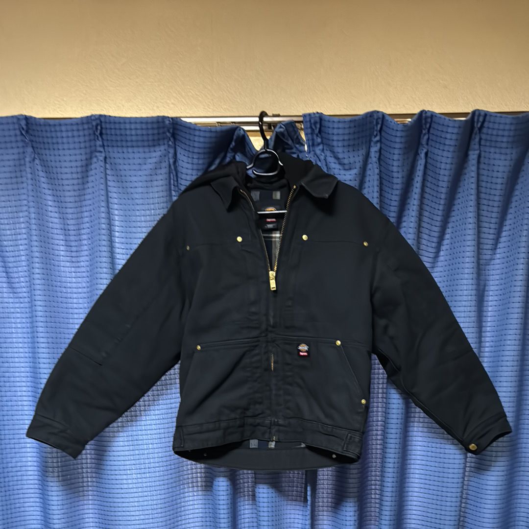 Supreme x Dickies Hooded Work Jacket "Black"