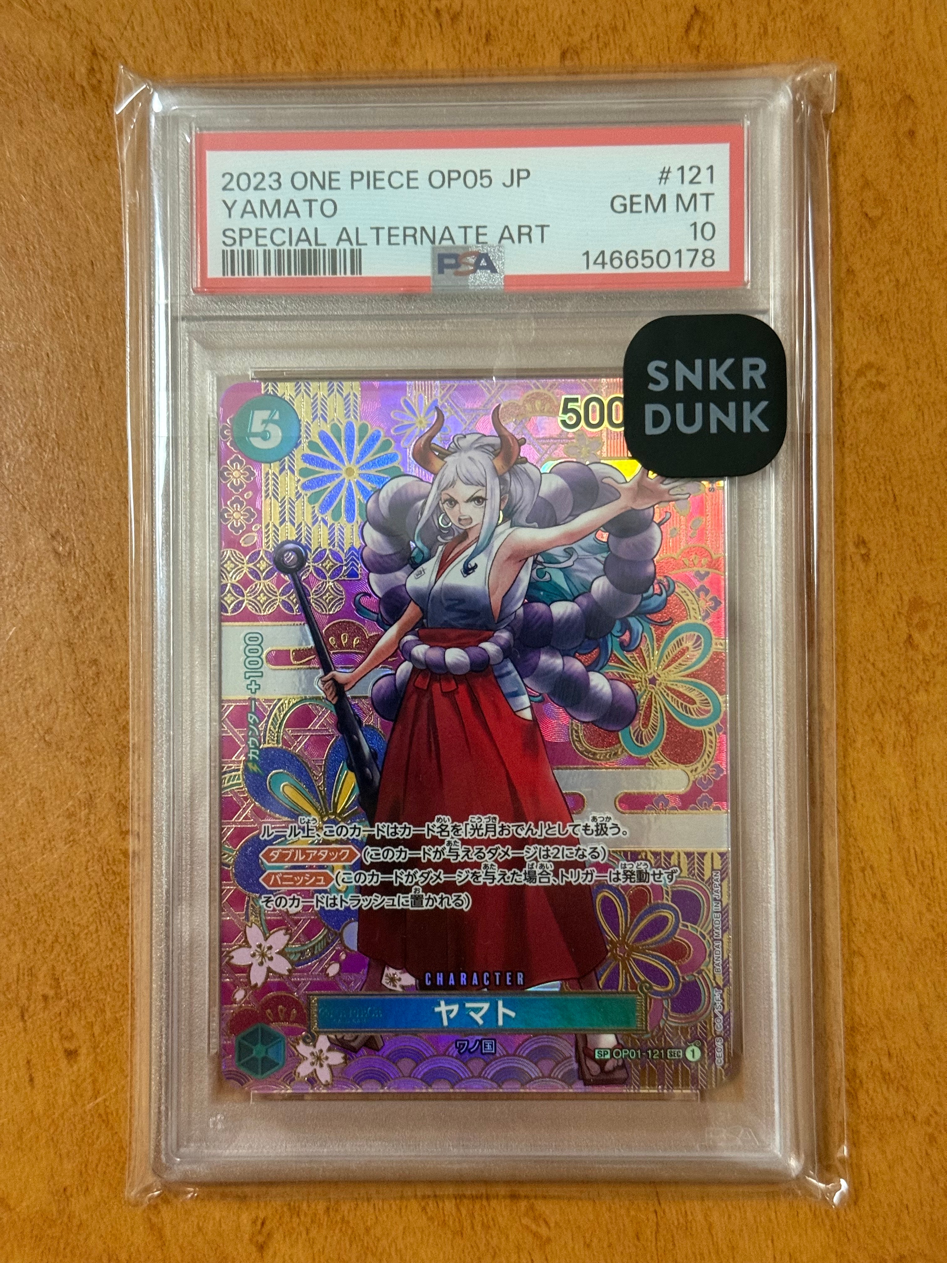PSA10】ヤマト SEC-SPC [OP01-121] (ブースターパック 新時代の主役) 1