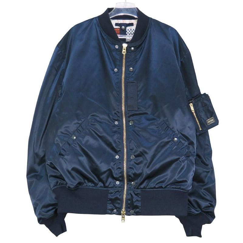 PORTER x Buzz Rickson's MA-1 & Wallet "Iron Blue"