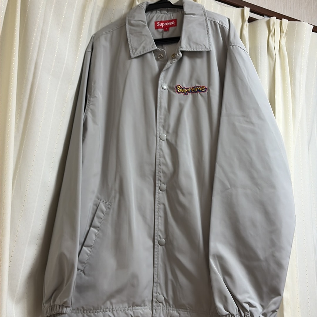 Supreme Gonz Logo Coaches Jacket "Grey"