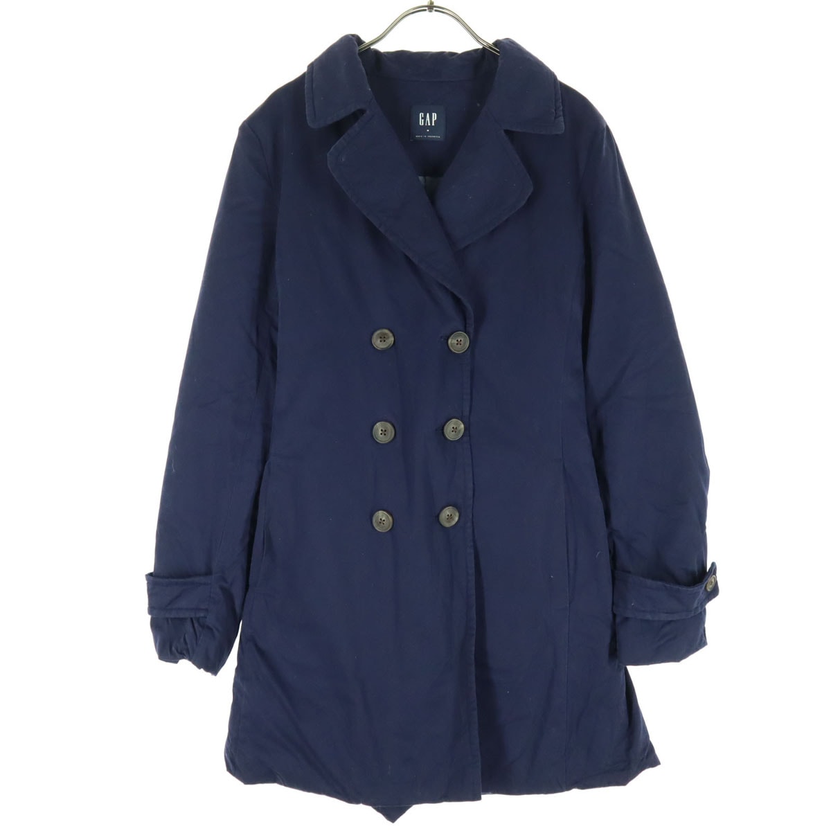 GAP ギャップ 長袖 ダウンコート M ネイビー