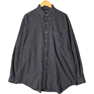 古着 ラルフローレン Ralph Lauren GOLF TILDEN 長袖 ボタンダウンチェックシャツ メンズXL相当/eaa576702