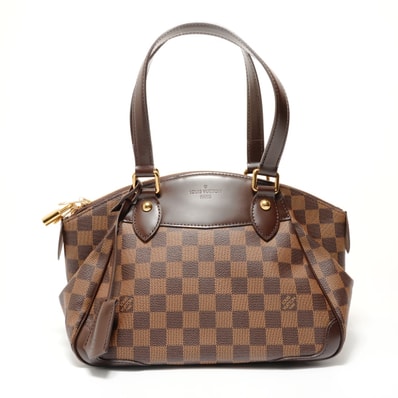 ヴィトン LV 2010年製 ヴェローナPM ダミエ ハンドバッグ【中古】
