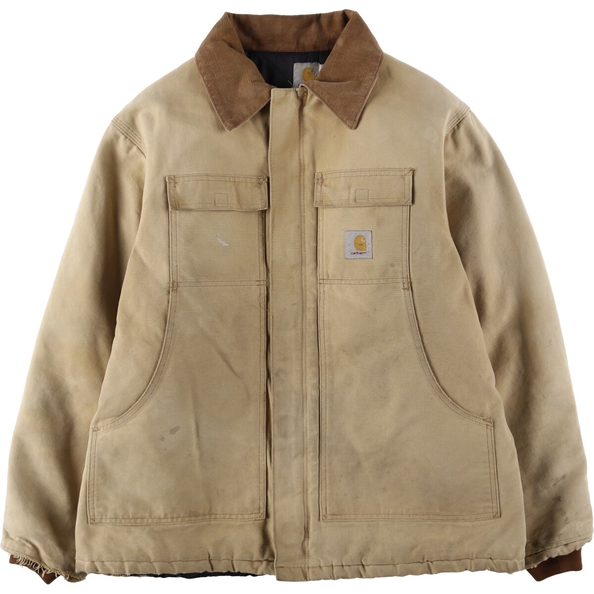 古着 90年代~ カーハート Carhartt 中綿入り トラディショナルコート ダックワークブルゾン メンズXL相当 ヴィンテージ/eaa592153