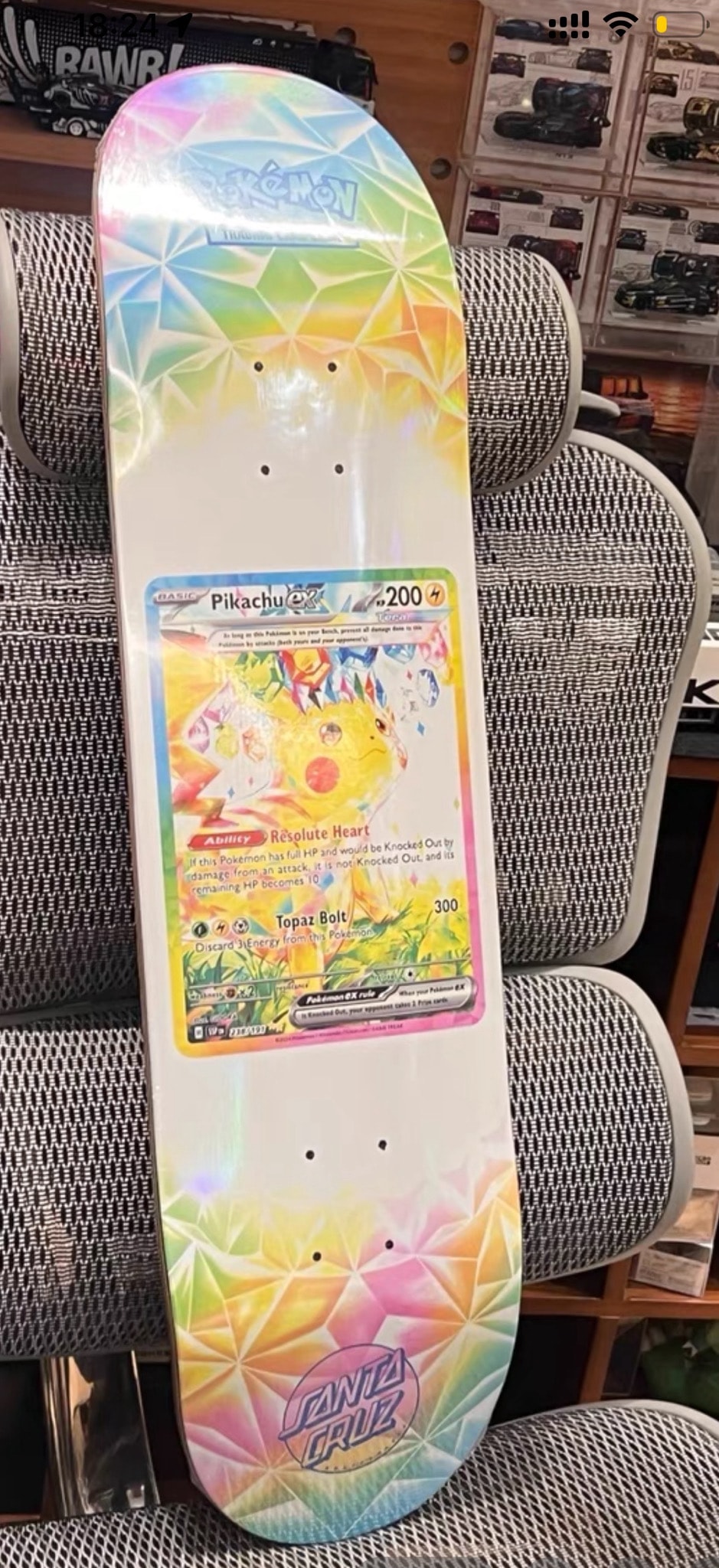 Santa Cruz -Pokemon- Pokemon TCG 30th Anniversary Skateboard Deck Blind Bag